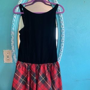 Black and Red Velvet Dress - American Living